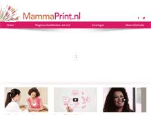 Tablet Screenshot of mammaprint.nl